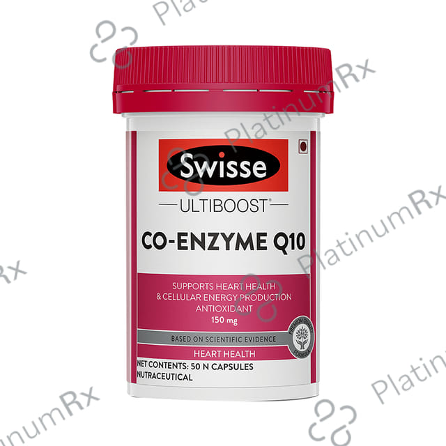 Swisse Ultiboost Co-Enzyme Q10 for Energy, Heart & Antioxidant Support - Capsule