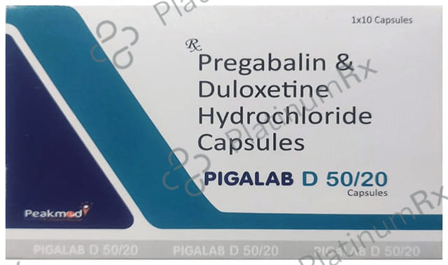 Pigalab D 50/20mg Capsule 10s