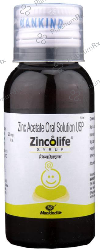 Zincolife 20mg Suspension 50ml
