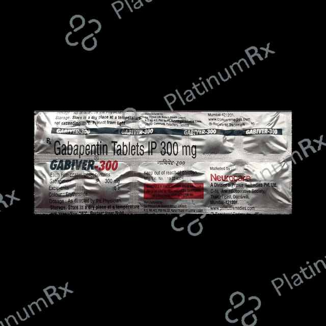 Gabiver 300mg Tablet 10s