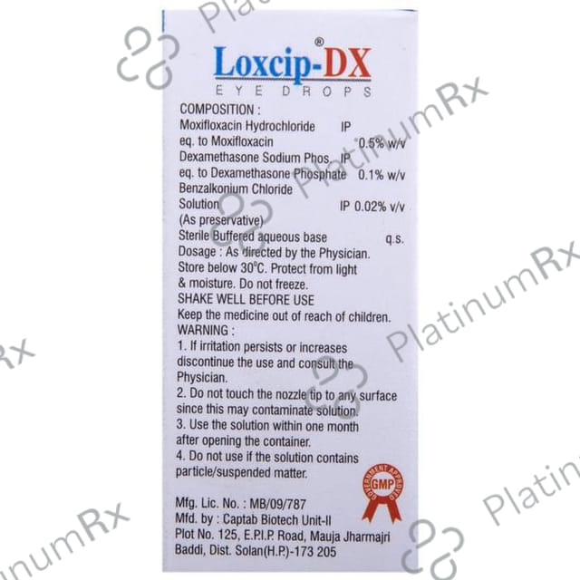 Loxcip-DX Eye Drops