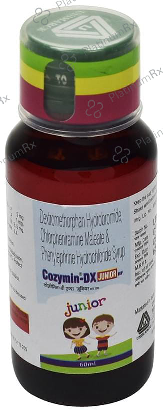 Cozymin DX Junior RF 1/5/2.5mg Syrup 60ml