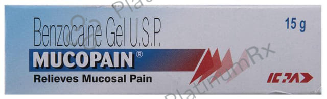 Mucopain 20% Dental Gel 15gm