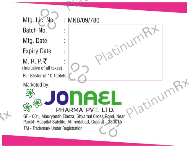 Emparock M 12.5/1000mg Tablet 10s