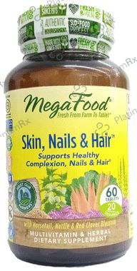 Mega Food Skin, Nails & Hair Tablet
