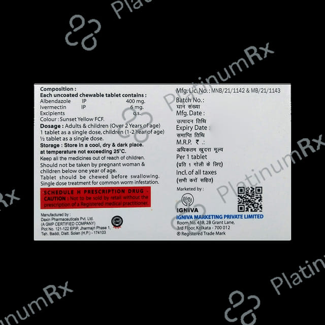 Megabend-Plus Chewable Tablet