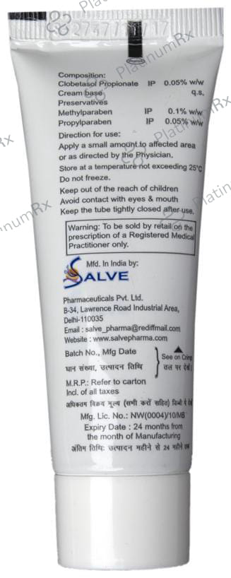 Closalve Cream 30gm