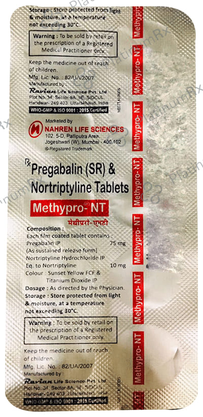 Methypro-NT Tablet SR