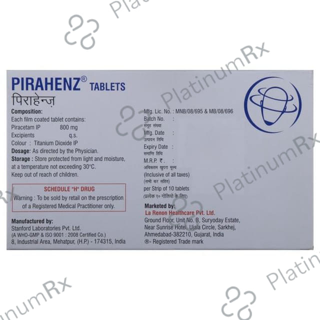 Pirahenz Tablet