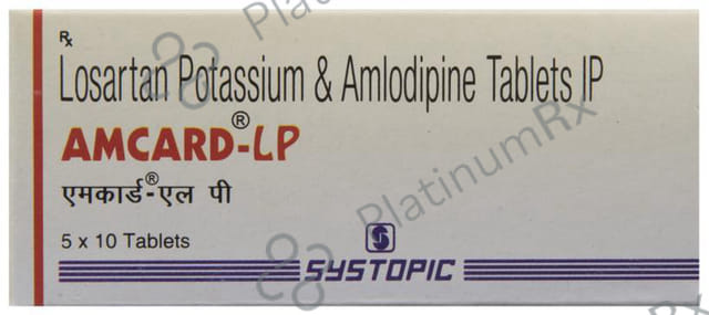 Amcard LP 5/50mg Tablet 10s