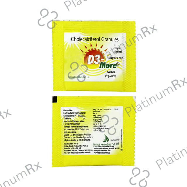 D3 More Sachet 1gm