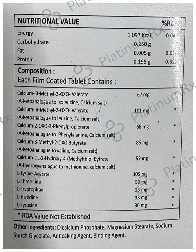 Nephirol 100mg/500mg Tablet