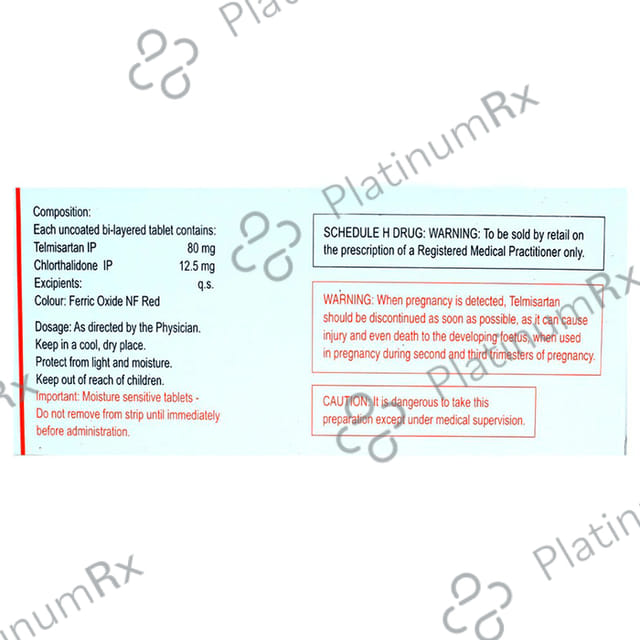 Telvas CT 12.5/80mg Tablet 10s