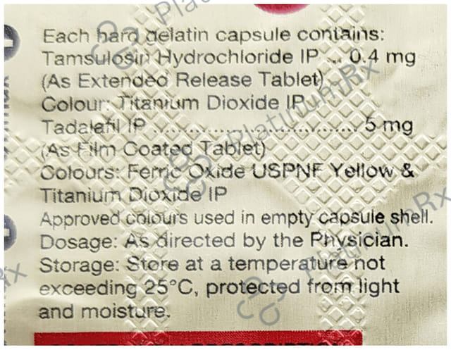 Urimax T 5/0.4mg Capsule ER 15s