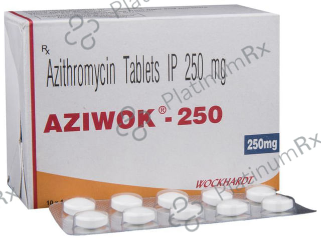 Aziwok 250mg Tablet 10s