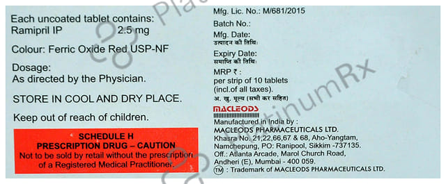 Macpril 2.5mg Tablet 10s