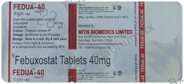 Fedua 40mg Tablet