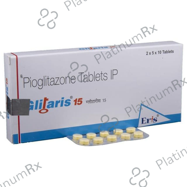 Glitaris 15mg Tablet 10s