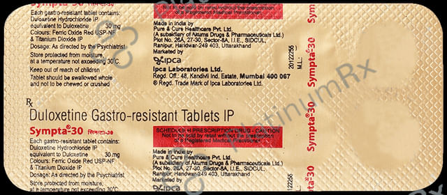 Sympta 30 Tablet