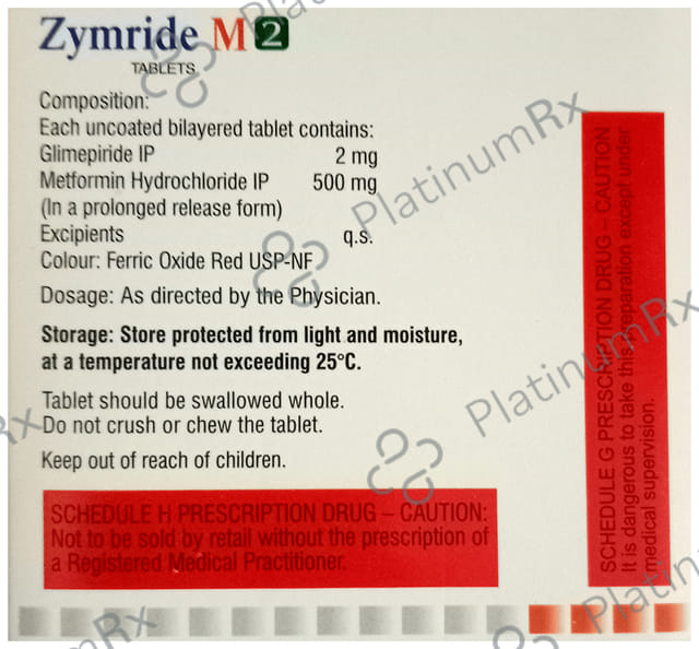 Zymride M 2 Tablet PR
