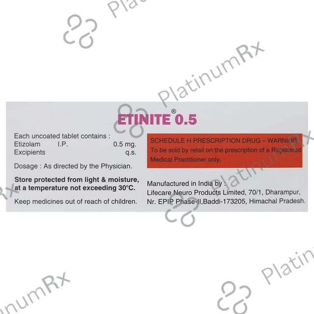 Etinite 0.5 Tablet