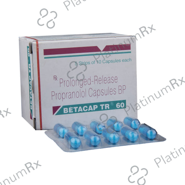 Betacap TR 60mg Capsule PR 10s