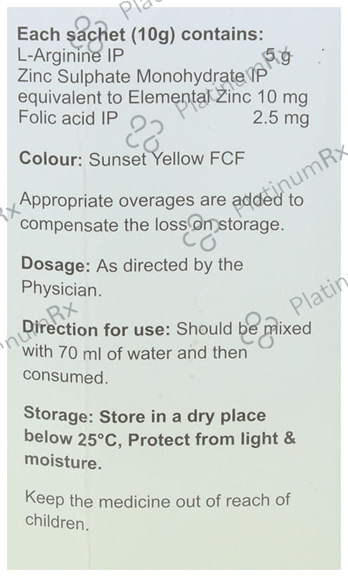 Lrzin Forte Orange Granules 10gm