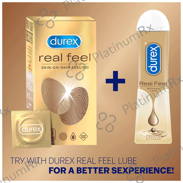 Durex Real Feel Latex Free Condom 3s