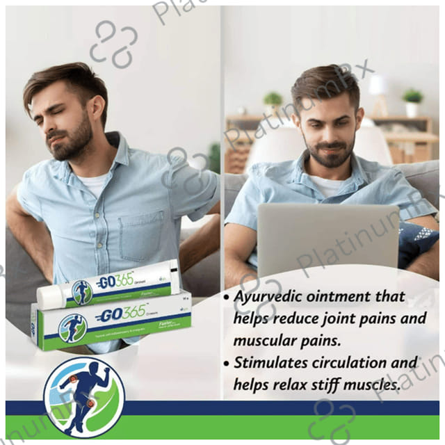Go 365 Ayurvedic Ointment For Knee & Joint Pain