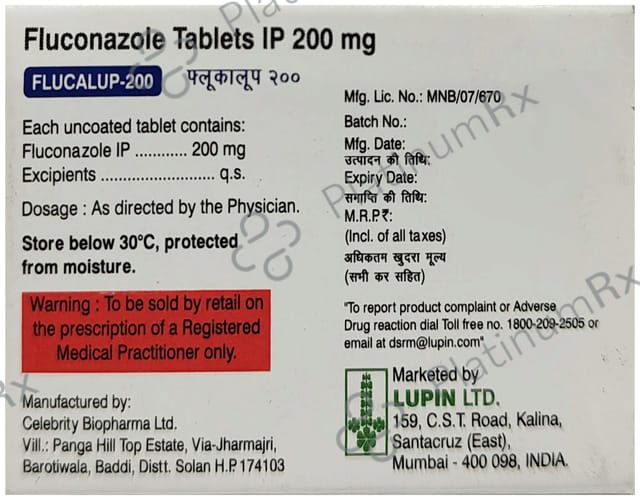 Flucalup 200mg Tablet
