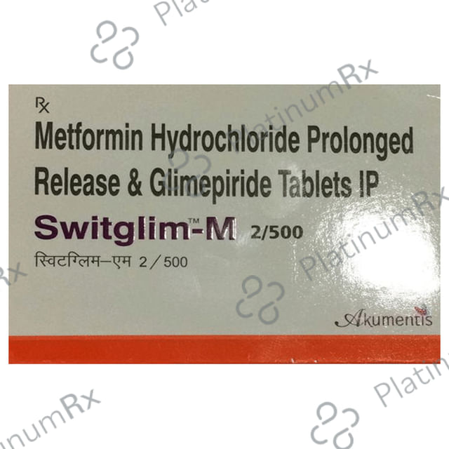 Switglim M 2/500mg Tablet PR 10s