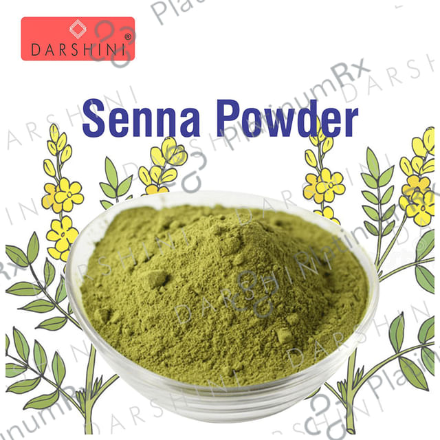 Darshini Senna Leaf/Sanay Patti/Sana Makki/Cassia Angustifolia Powder