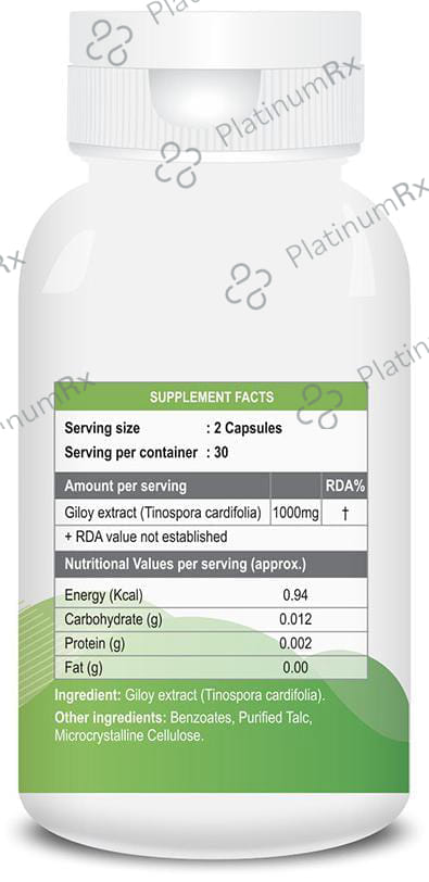 Billion Cheers Giloy Extract Vegetarian Capsules