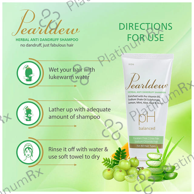 Pearldew Herbal Anti Dandruff Shampoo