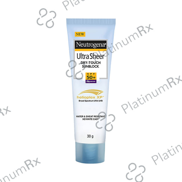 Neutrogena Ultra Sheer Dry Touch Sunblock SPF 50+ Lotion 30ml