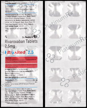 Rivared 2.5mg Tablet 10s
