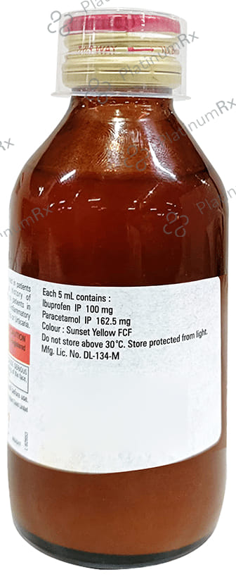 Anaflam P 100/125mg Suspension 100ml