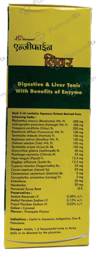 Dr. Morepen Enzyfine Liver Syrup