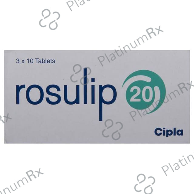 Rosulip 20mg Tablet 10s