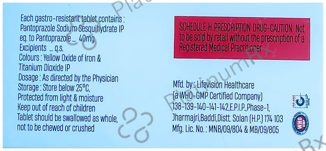 Protodix 40mg Tablet 10s