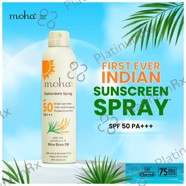 Moha Sunscreen SPF 50 PA+++ Spray 170gm