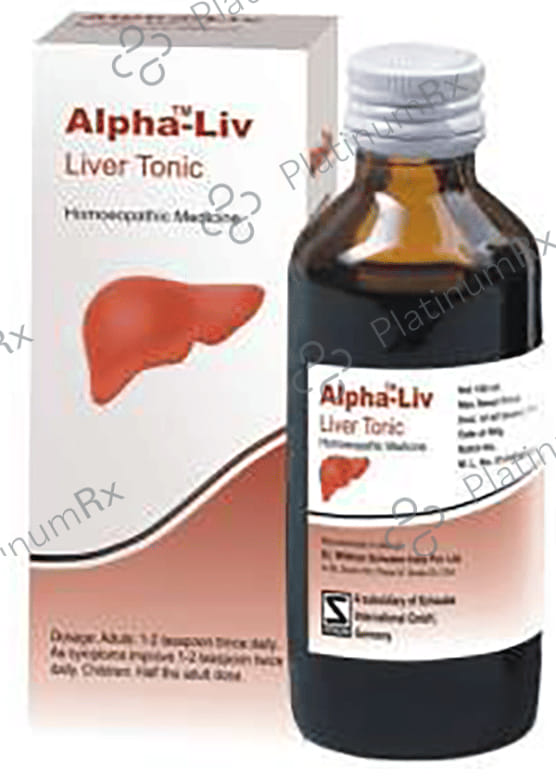 Dr Willmar Schwabe India Alpha-Liv Liver Tonic 500 ml