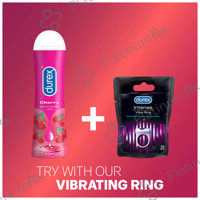 Durex Water Based Lube Cherry Gel 50ml
