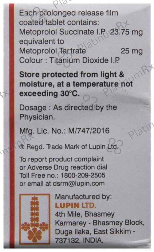 Starpress XL 25mg Tablet 15s