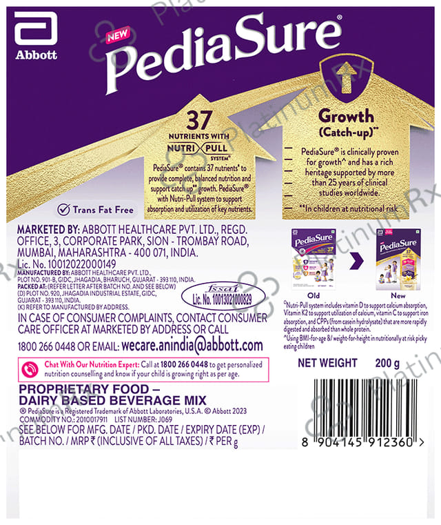 PediaSure Vanilla Delight Powder 200gm