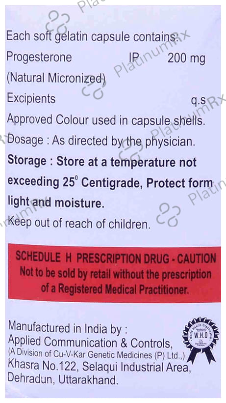 Sugest 200 Soft Gelatin Capsule