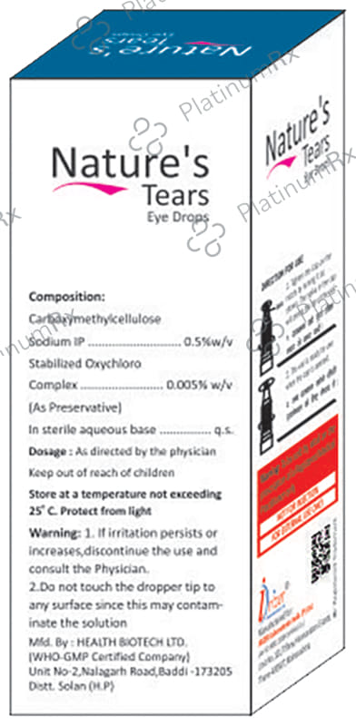 Nature's Tears Eye Drop 10ml