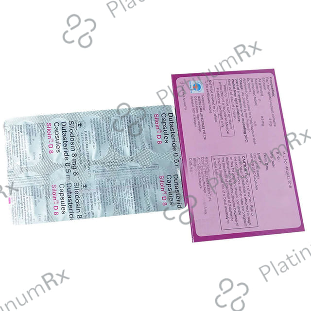 Siloin D 8mg/0.5mg Tablet