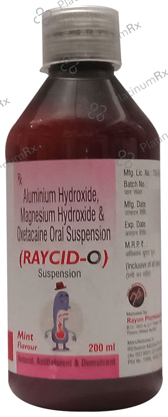 Raycid O Oral Suspension Mint 200ml