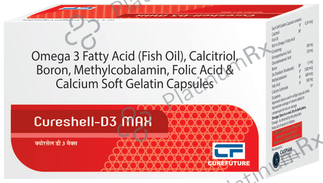 Cureshell-D3 Max Soft Gelatin Capsule